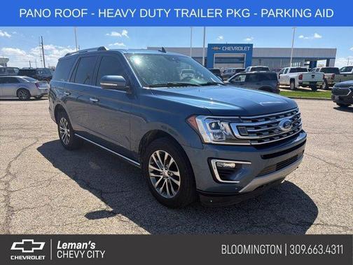 Blue Metallic 2018 Ford Expedition Limited