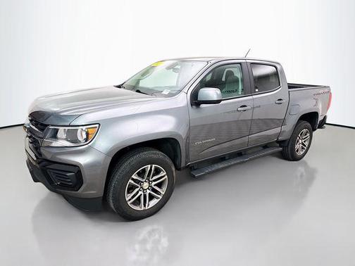 Satin Steel Metallic 2022 Chevrolet Colorado WT