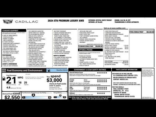 2024 Cadillac XT6 Premium Luxury AWD