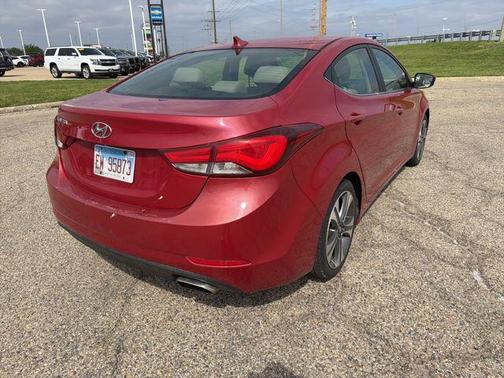 Red 2015 Hyundai ELANTRA Sport