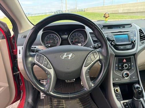 Red 2015 Hyundai ELANTRA Sport