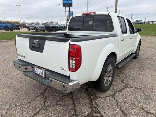 Glacier White 2019 Nissan Frontier SL