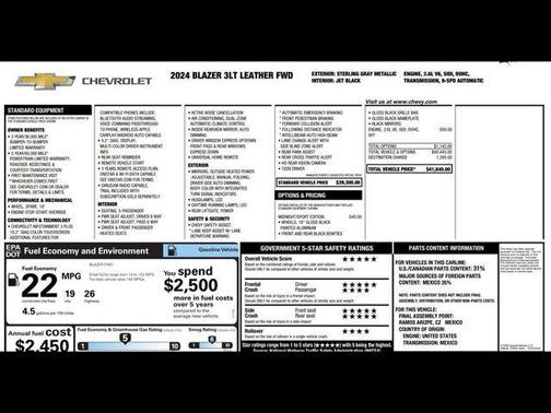 2024 Chevrolet Blazer 3LT