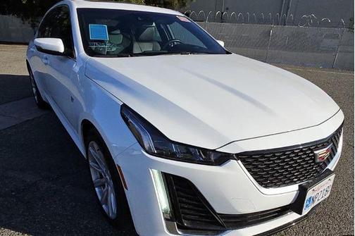 Summit White 2024 Cadillac CT5 Luxury