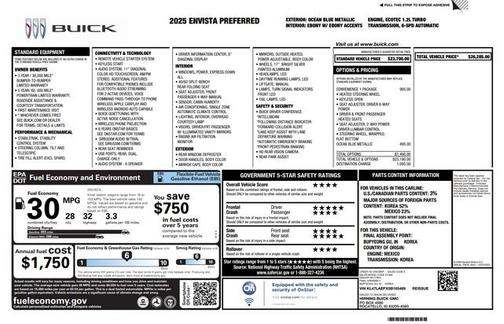 2025 Buick Envista Preferred FWD