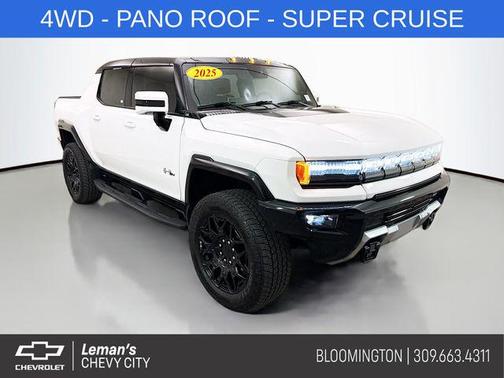 Interstellar White 2025 GMC HUMMER EV Pickup 2X