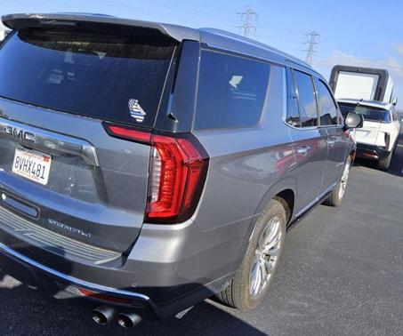 Satin Steel Metallic 2021 GMC Yukon Denali