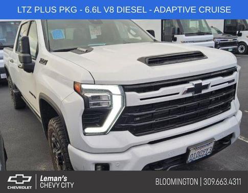 Summit White 2024 Chevrolet Silverado 2500 LTZ