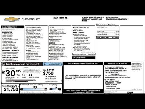2025 Chevrolet Trax LT