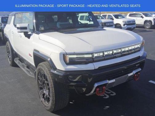 Interstellar White 2024 GMC HUMMER EV SUV 2X