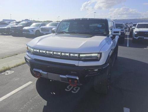 Interstellar White 2024 GMC HUMMER EV SUV 2X