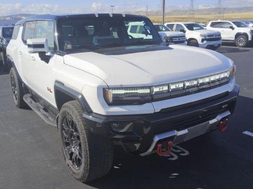 Interstellar White 2024 GMC HUMMER EV SUV 2X