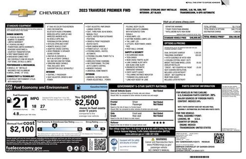 2023 Chevrolet Traverse Premier