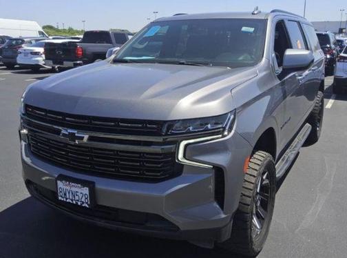 Satin Steel Metallic 2021 Chevrolet Suburban RST