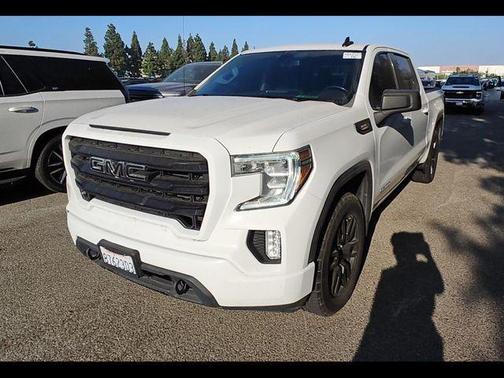 Summit White 2021 GMC Sierra 1500 Elevation