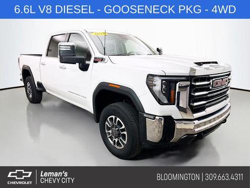 Summit White 2025 GMC Sierra 2500 SLT