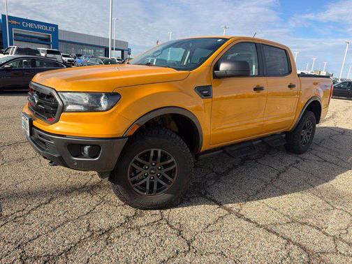 Cyber Orange Metallic Tricoat 2021 Ford Ranger XLT