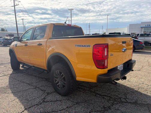 Cyber Orange Metallic Tricoat 2021 Ford Ranger XLT
