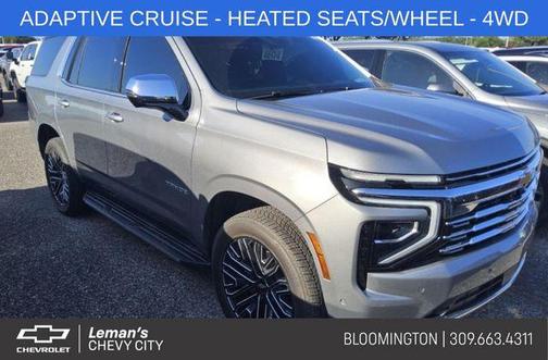 Sterling Gray Metallic 2025 Chevrolet Tahoe Premier