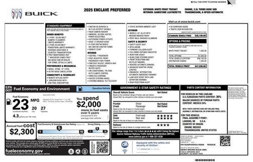 2025 Buick Enclave Preferred FWD