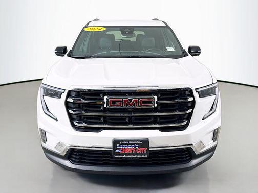 White Frost Tricoat 2024 GMC Acadia FWD Elevation