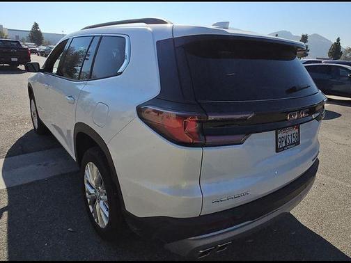 White Frost Tricoat 2024 GMC Acadia FWD Elevation