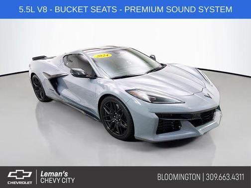 Sea Wolf Gray Tricoat 2024 Chevrolet Corvette Z06