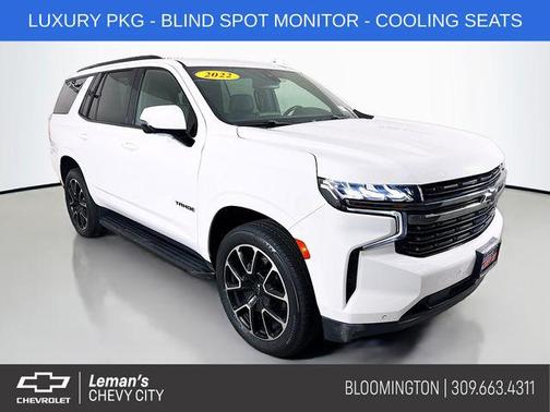Summit White 2022 Chevrolet Tahoe 4WD RST
