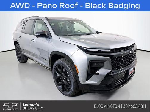 Sterling Gray Metallic 2026 Chevrolet Traverse RS