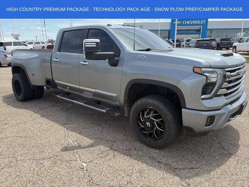 Sterling Gray Metallic 2024 Chevrolet Silverado 3500 High Country