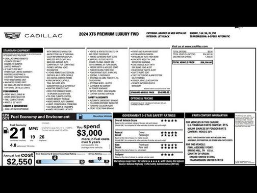 2024 Cadillac XT6 Premium Luxury FWD