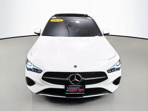 Digital White Metallic 2024 Mercedes-Benz CLA 250 4MATIC