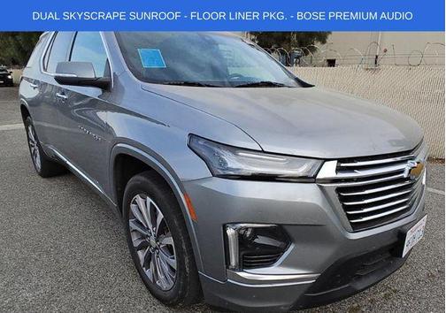 Sterling Gray Metallic 2023 Chevrolet Traverse Premier