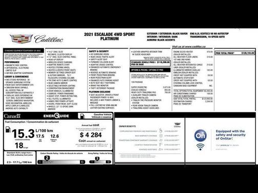 Black Raven 2021 Cadillac Escalade Sport Platinum