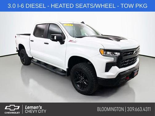 Summit White 2024 Chevrolet Silverado 1500 LT Trail Boss