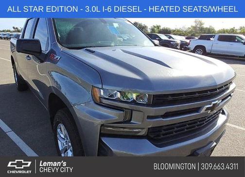 Satin Steel Metallic 2020 Chevrolet Silverado 1500 RST