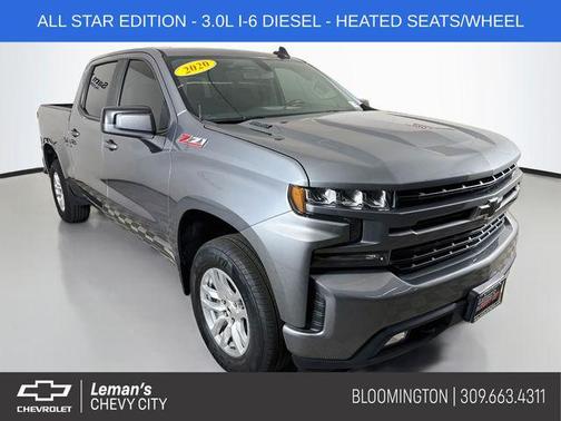 Satin Steel Metallic 2020 Chevrolet Silverado 1500 RST
