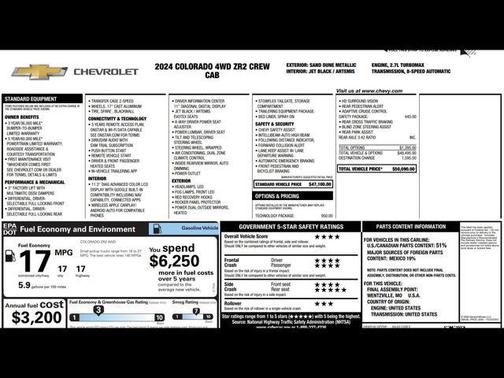 2024 Chevrolet Colorado ZR2
