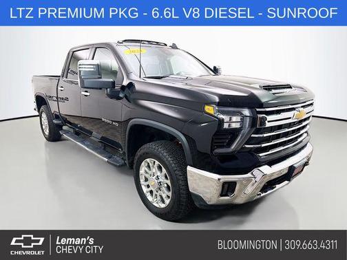 Black 2025 Chevrolet Silverado 3500 LTZ