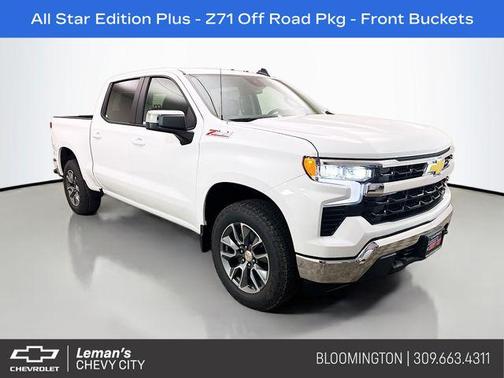 Summit White 2026 Chevrolet Silverado 1500 LT