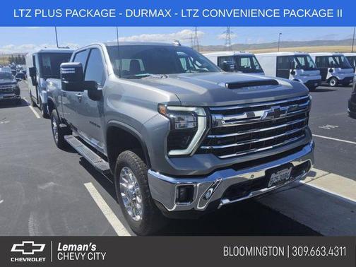 Sterling Gray Metallic 2025 Chevrolet Silverado 3500 LTZ