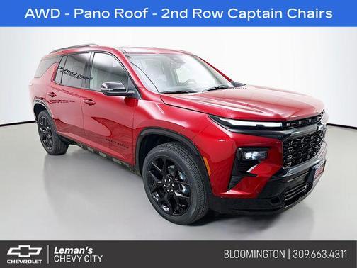 Radiant Red Tintcoat 2026 Chevrolet Traverse RS