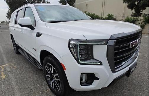 Summit White 2023 GMC Yukon XL 4WD AT4