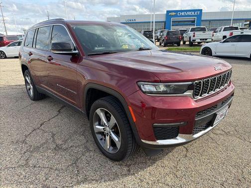 Velvet Red Pearlcoat 2021 Jeep Grand Cherokee L Limited