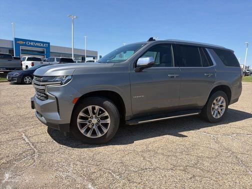 Steel Metallic 2021 Chevrolet Tahoe Premier
