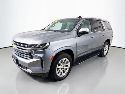 Steel Metallic 2021 Chevrolet Tahoe Premier