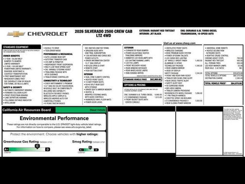 2026 Chevrolet Silverado 2500 LTZ