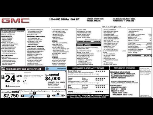 2024 GMC Sierra 1500 SLT