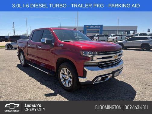Cherry Red Tintcoat 2022 Chevrolet Silverado 1500 Limited LTZ