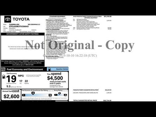 2026 Toyota Tundra SR5